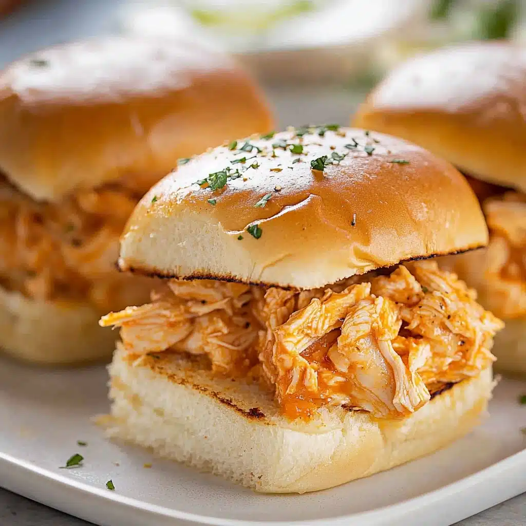 Buffalo Chicken Sliders