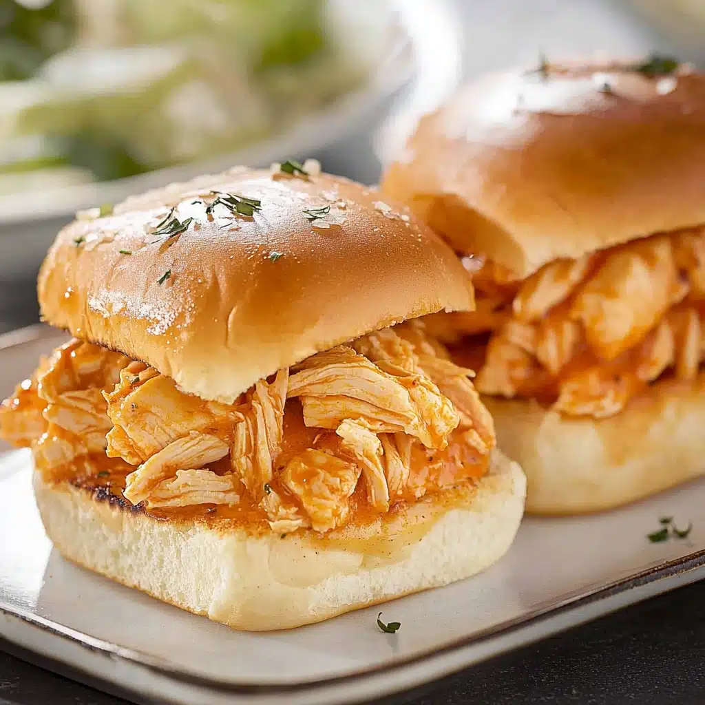 Buffalo Chicken Sliders
