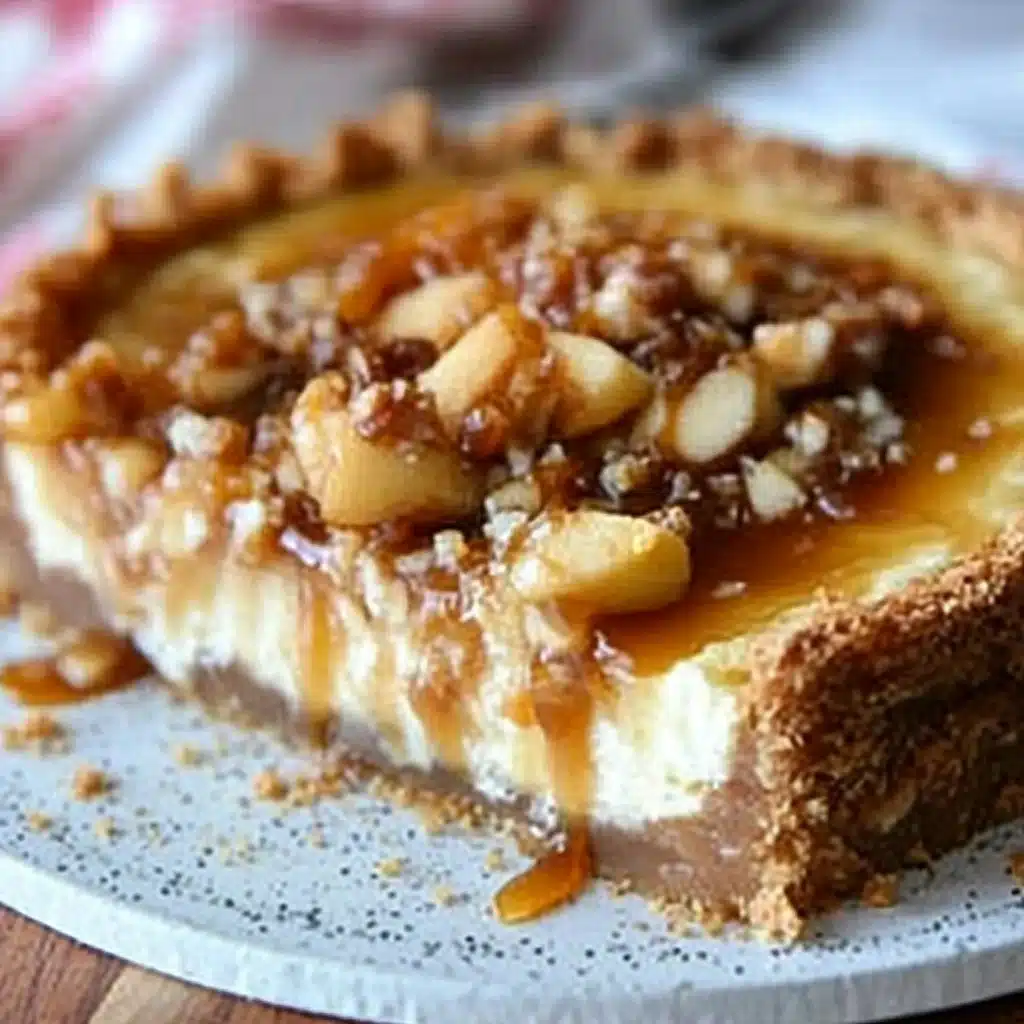 Caramel Apple Cheesecake