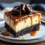 Caramel Brownie Cheesecake
