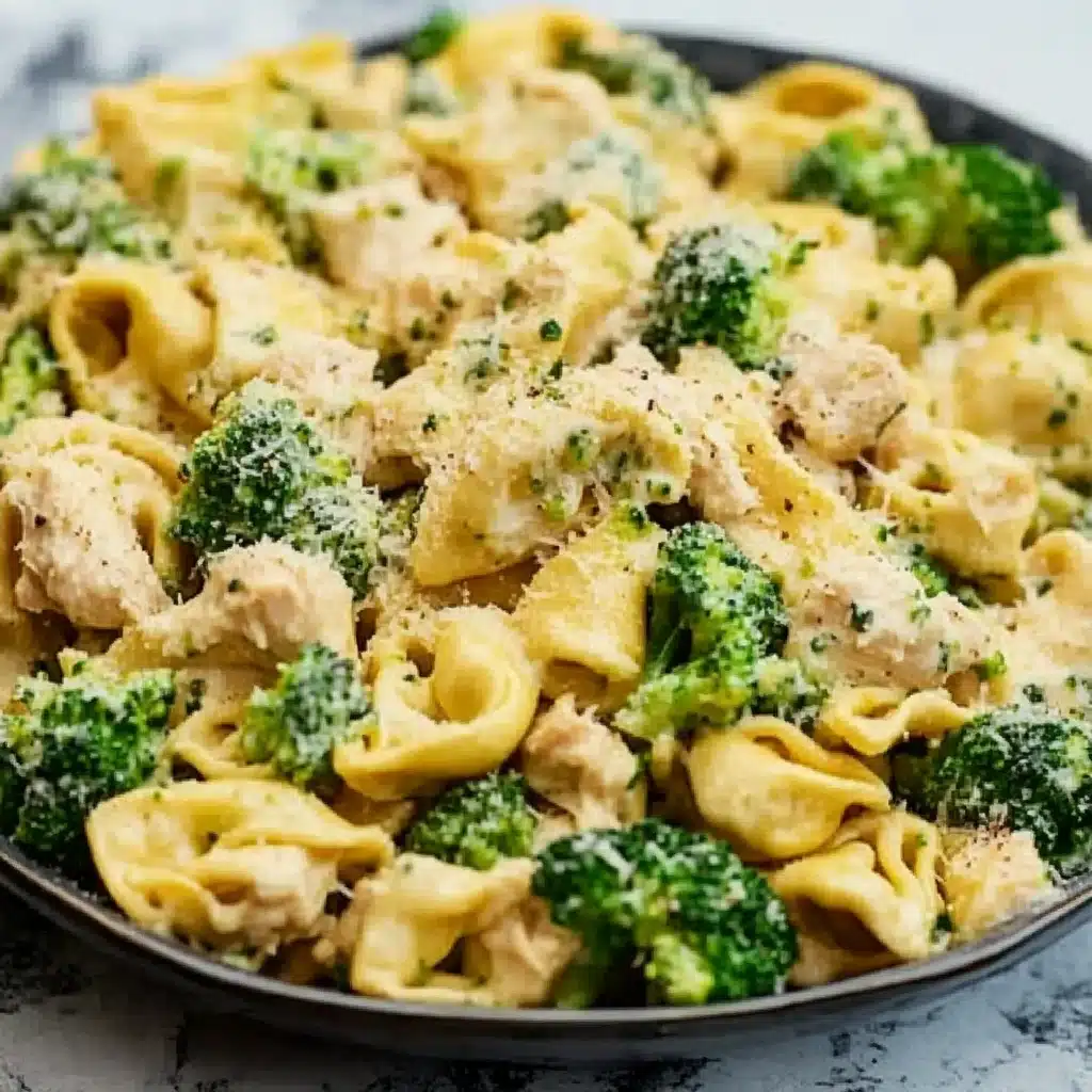 Cheesy Chicken Broccoli Tortellini