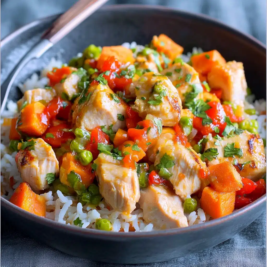 Chicken & Sweet Potato Rice Bowl