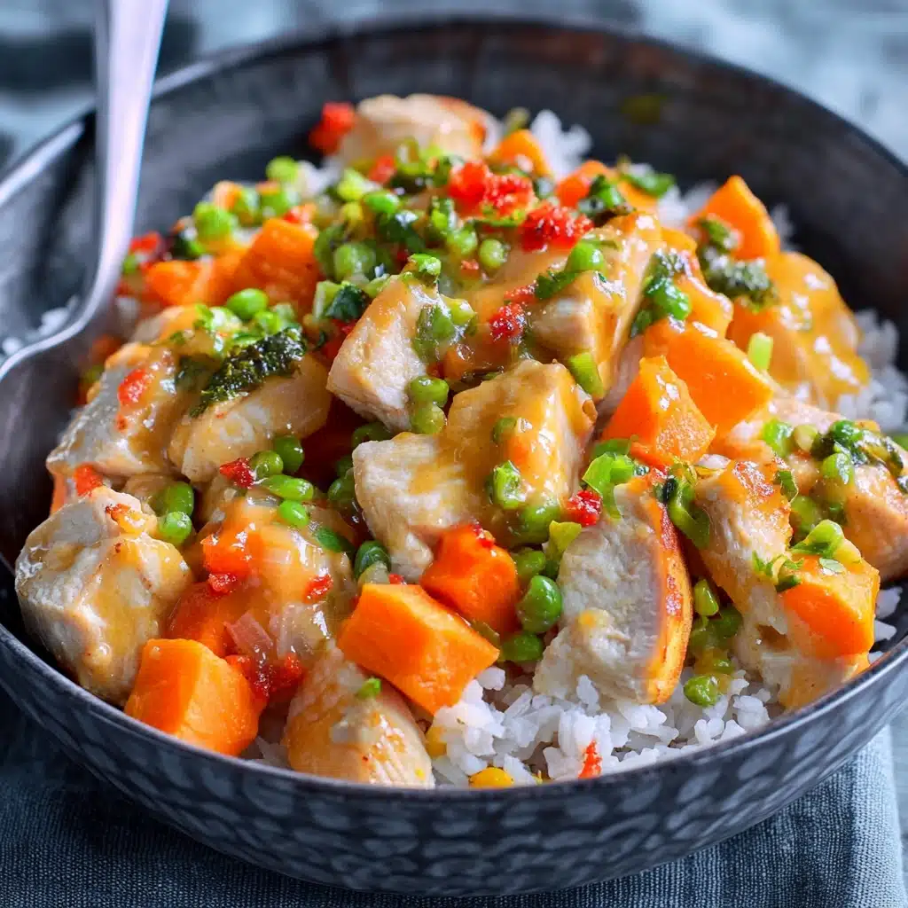 Chicken & Sweet Potato Rice Bowl