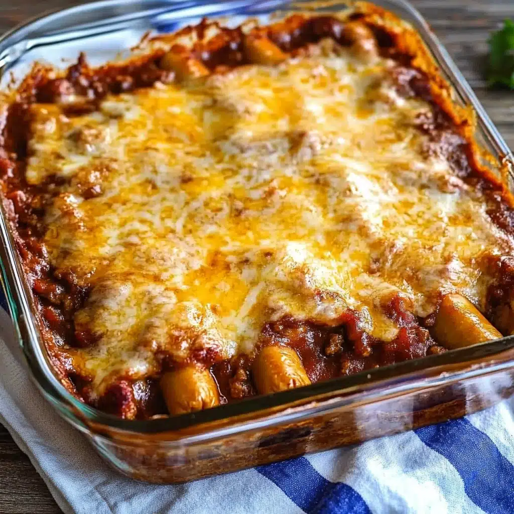 Chili Cheese Dog Casserole