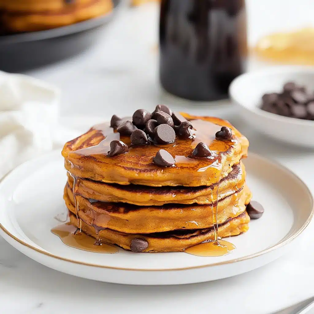 Chocolate Chip Pumpkin Pancakes