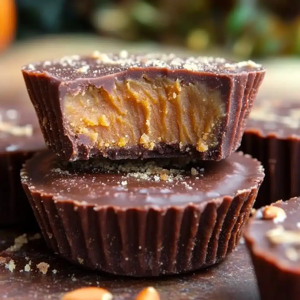 Chocolate Pumpkin Butter Cups