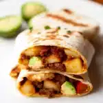 Chorizo Potato Breakfast Burritos