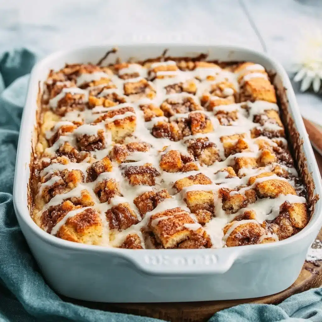 Cinnamon Roll Breakfast Bake