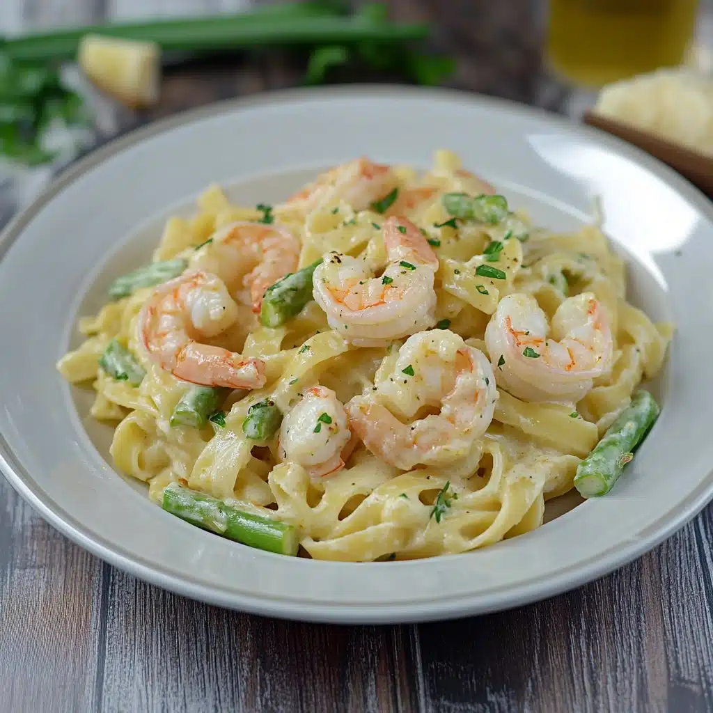 Shrimp and Asparagus Pasta