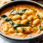 Creamy Vegan Tomato White Bean Stew