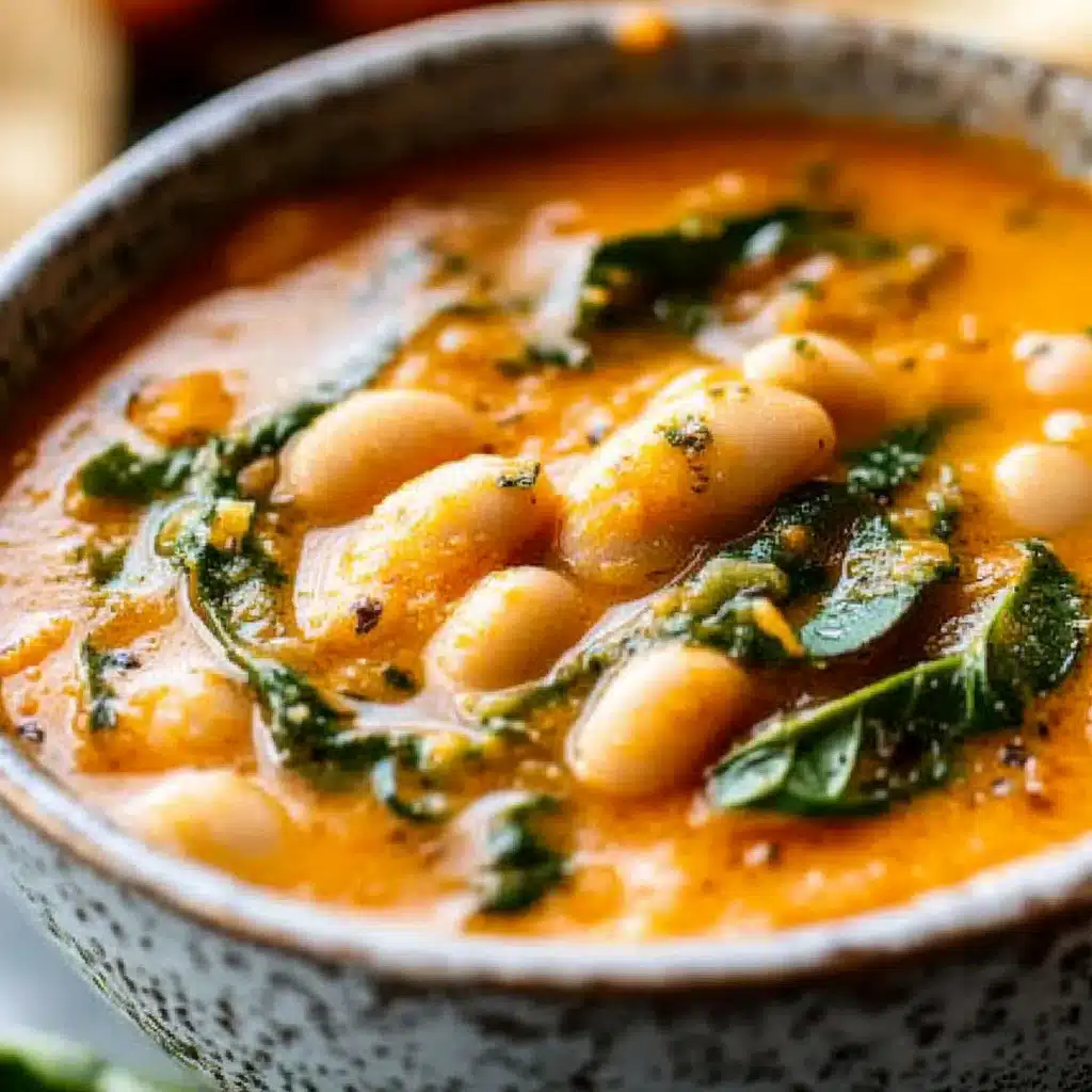 Creamy Vegan Tomato White Bean Stew