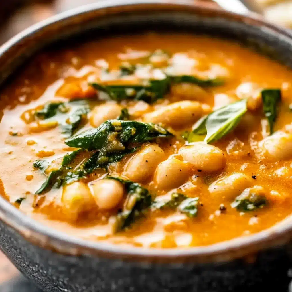 Creamy Vegan Tomato White Bean Stew