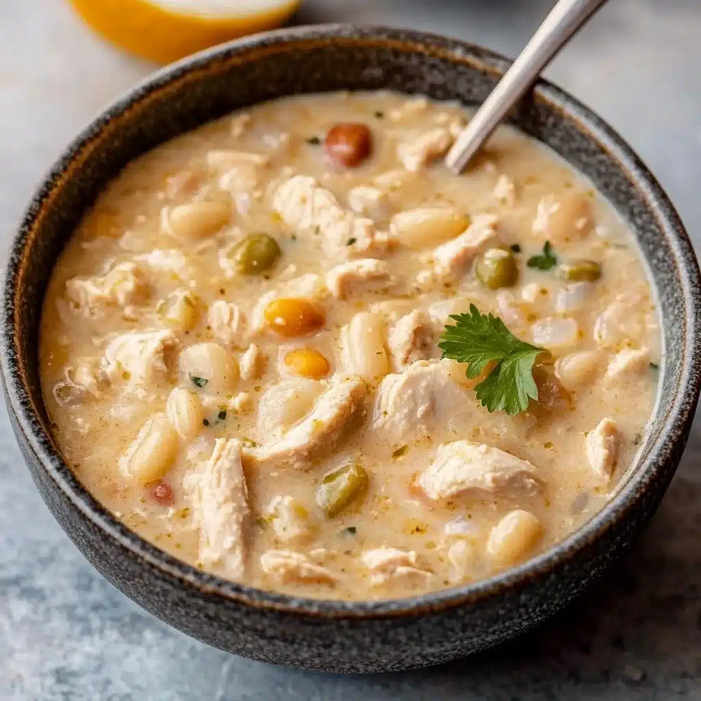 Creamy White Turkey Chili