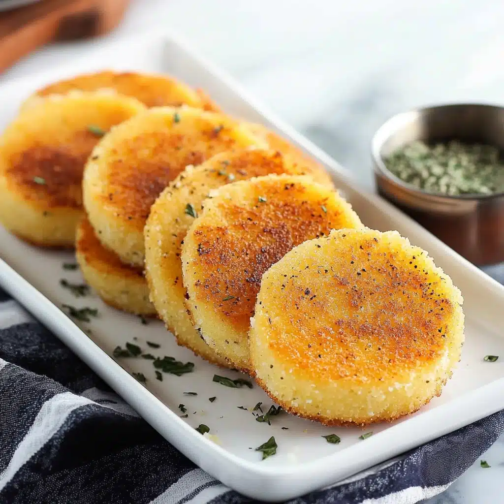 Parmesan Polenta Rounds