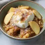 Crockpot Caramel Apple Dump Cake