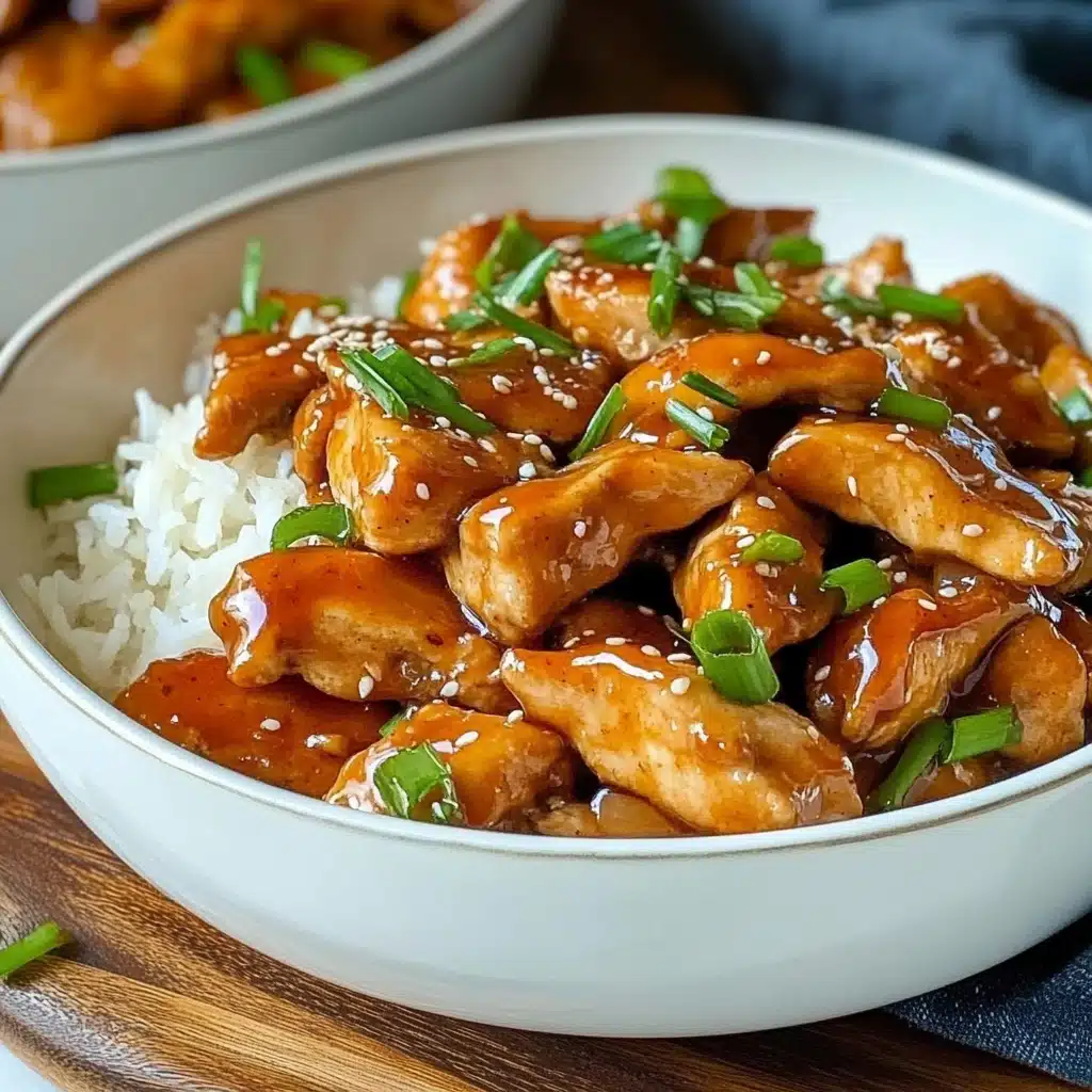 Crockpot Honey Garlic Chicken