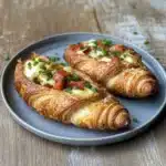 Croissant Breakfast Boats