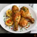 Crunchy Garlic Parmesan Chicken Drumsticks