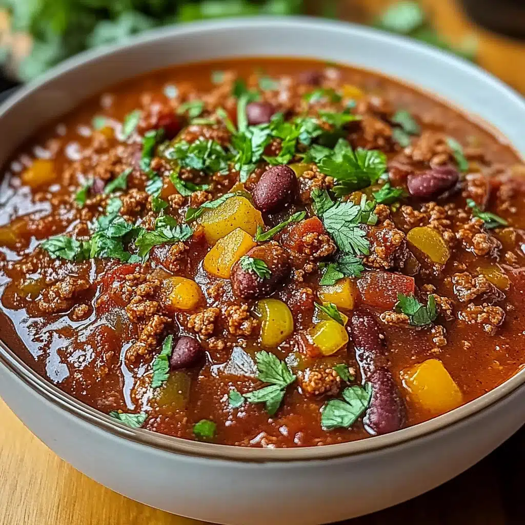 Ground Beef Hillbilly Chili