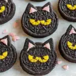Halloween Black Cat Oreo Treats
