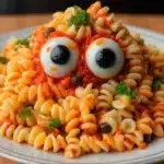 Halloween Eyeball Pasta Salad