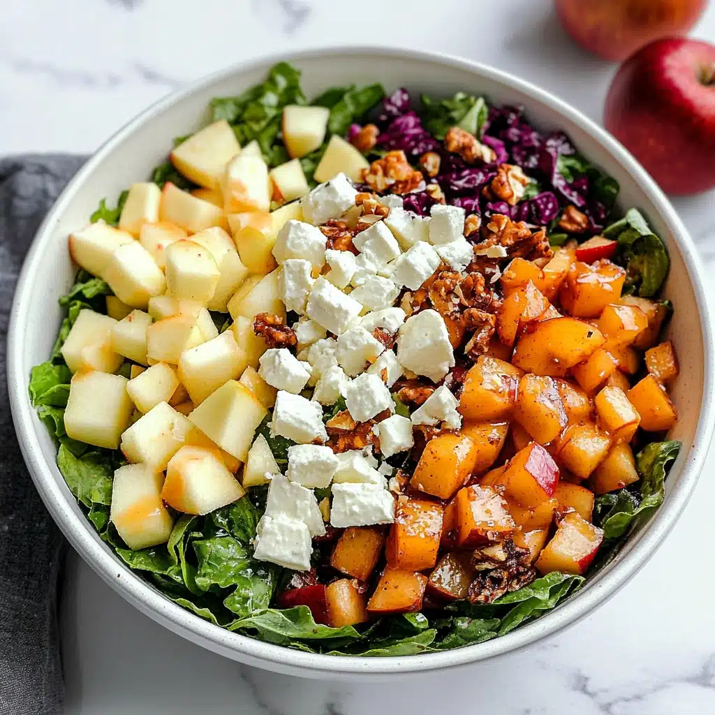 Harvest Bowl Salad With Apple Cider Vinaigrette