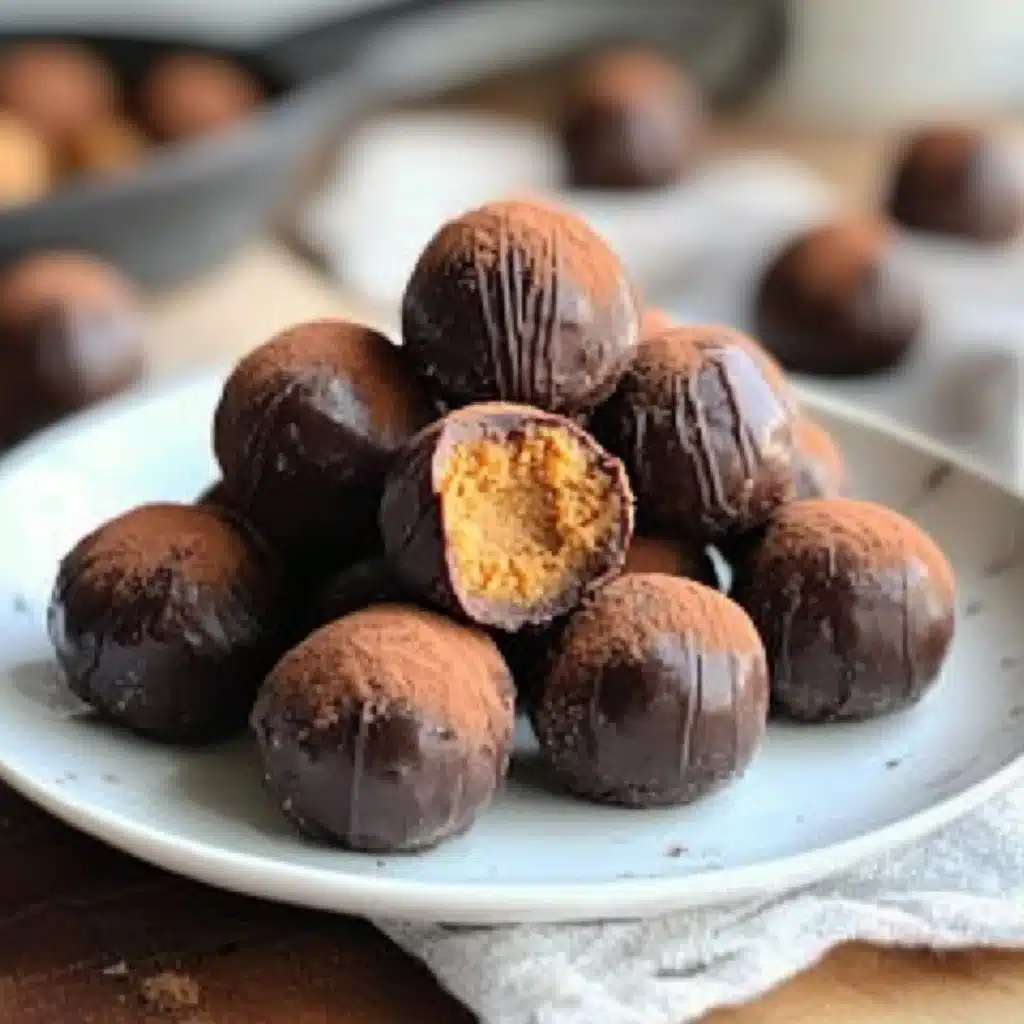 Pumpkin Truffles