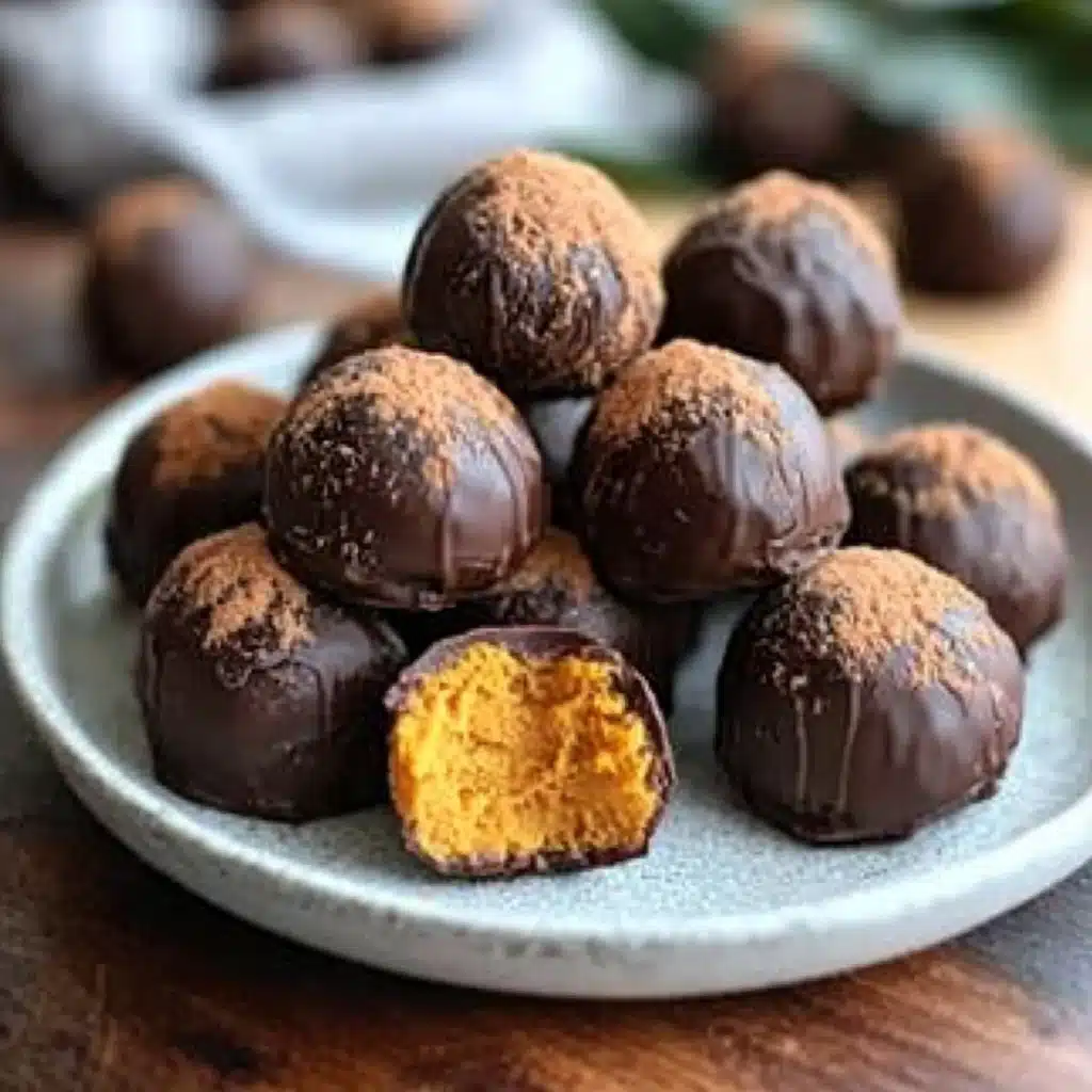 Pumpkin Truffles