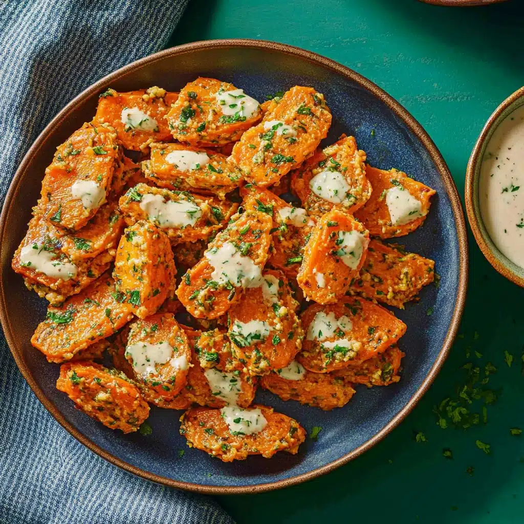 Healthy Smashed Carrots