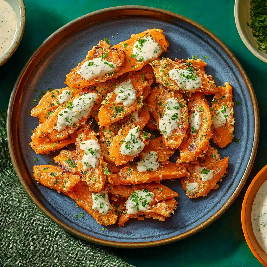 Healthy Smashed Carrots