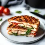 Hearty Chicken Caprese Panini