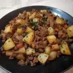 Ground Lamb with Potatoes