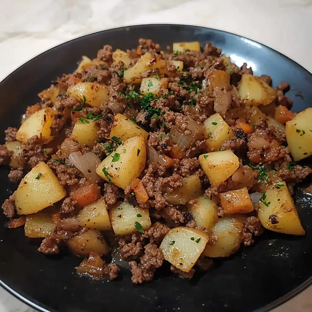 Ground Lamb with Potatoes
