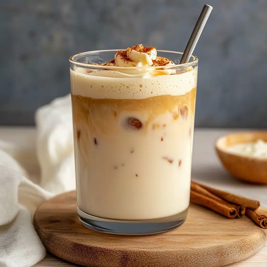 Iced Pumpkin Cream Chai Tea Latte