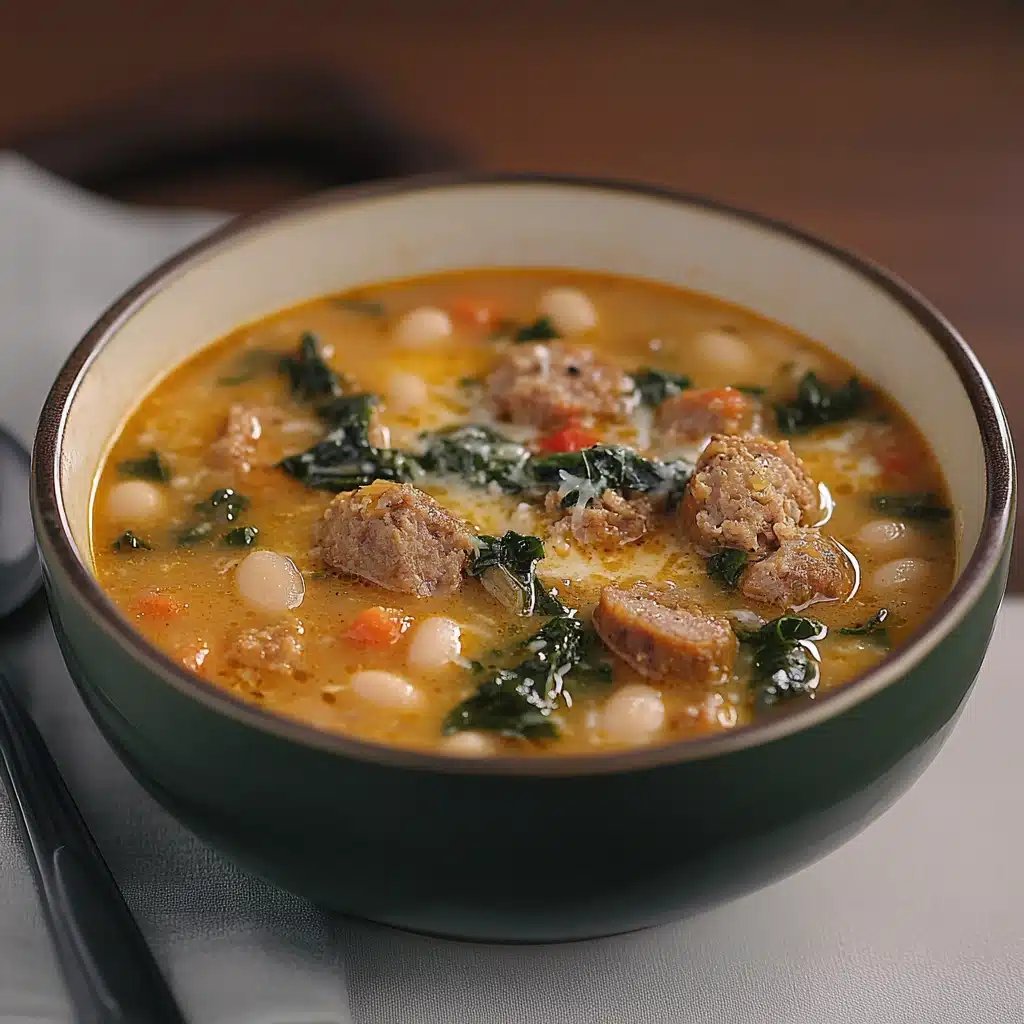 Italian Sausage White Bean Soup