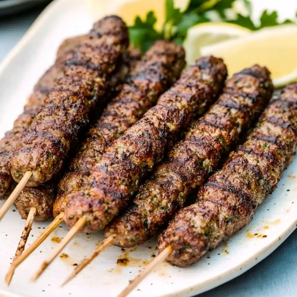 Juicy Middle Eastern Kofta Kebabs