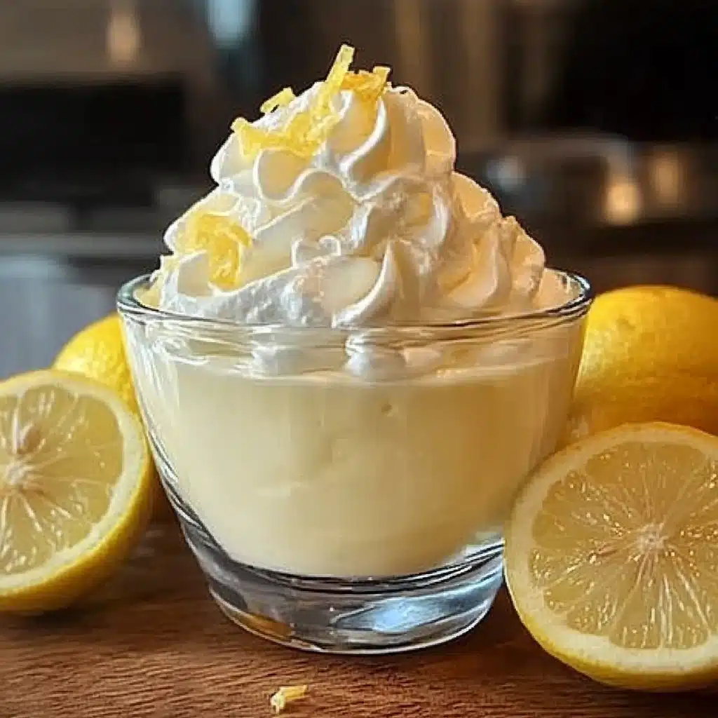 Lemon Cheesecake Mousse