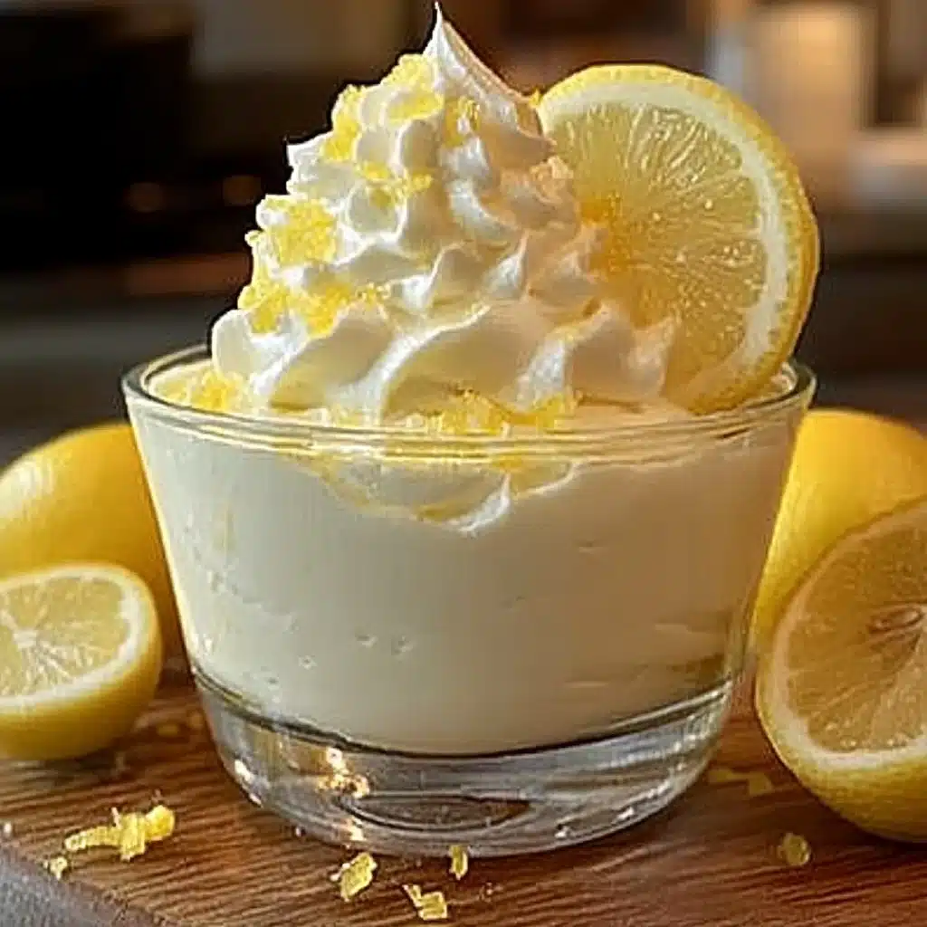 Lemon Cheesecake Mousse