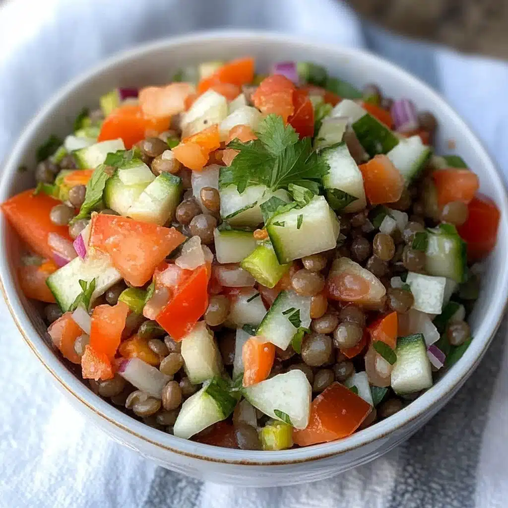 Mediterranean Lentil Salad