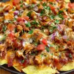 Loaded BBQ Chicken Nachos