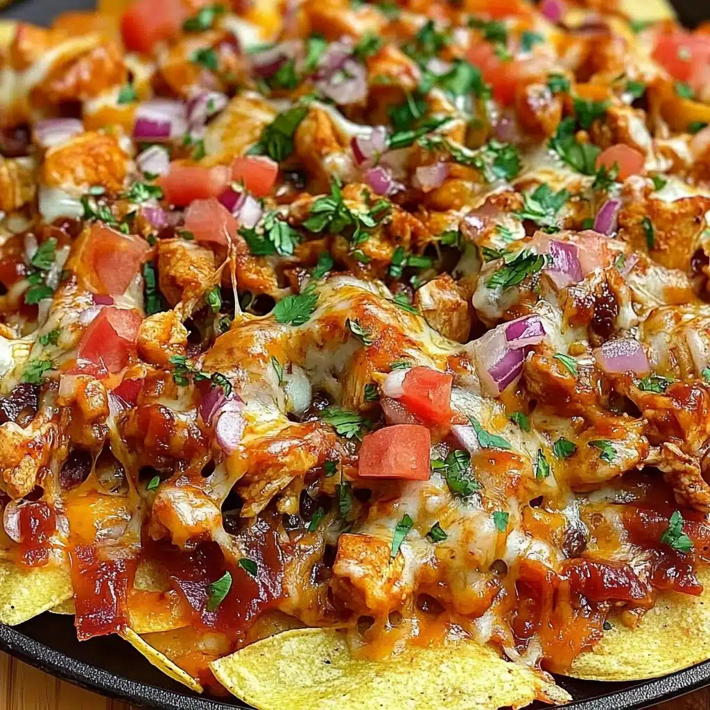 Loaded BBQ Chicken Nachos