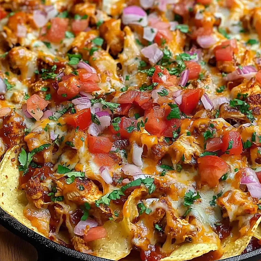 Loaded BBQ Chicken Nachos