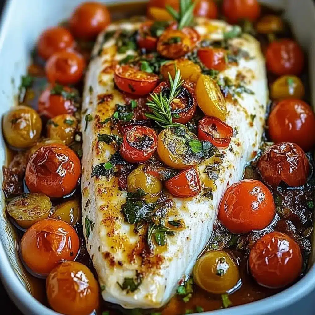 Mediterranean Baked Fish
