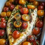 Mediterranean Baked Fish