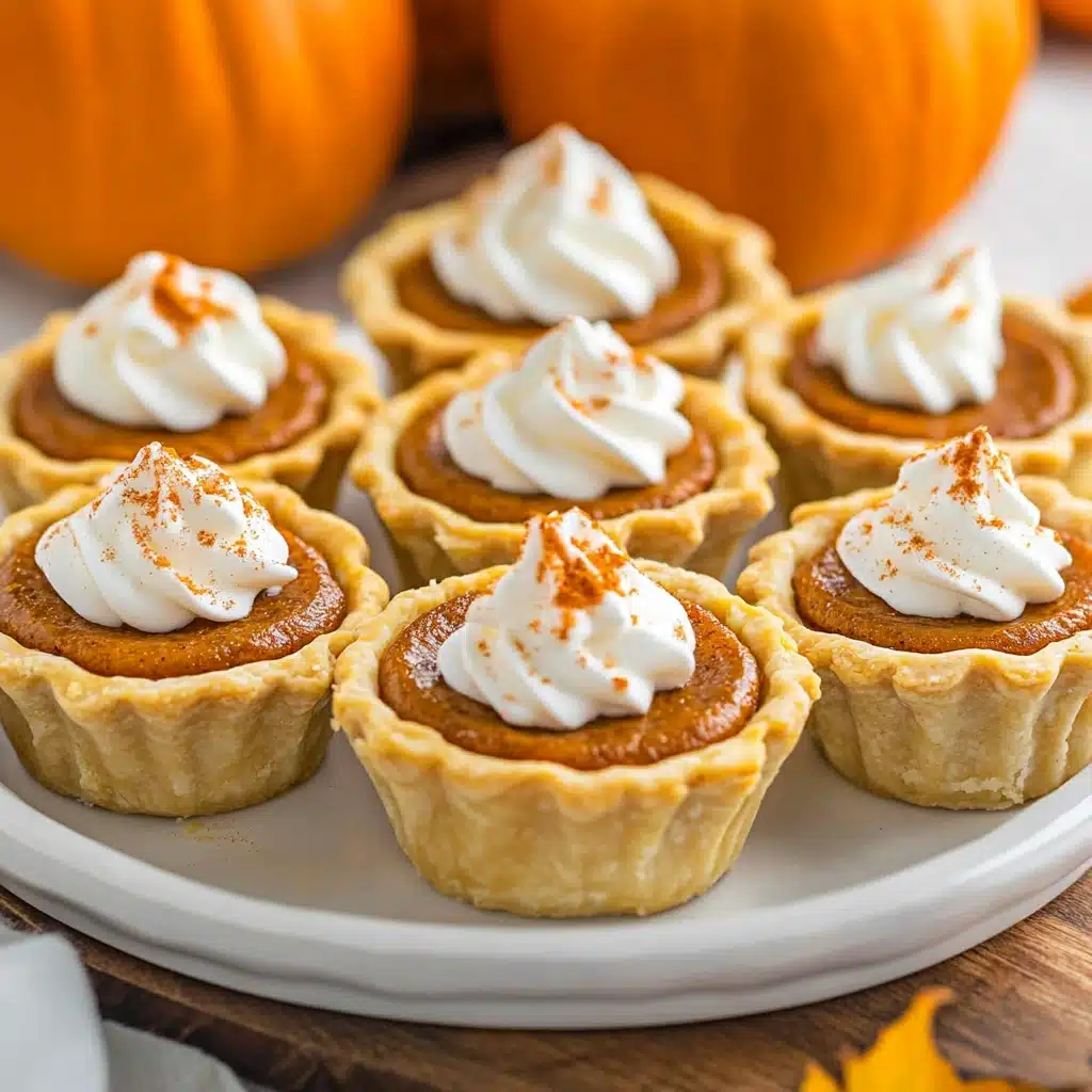 Mini Pumpkin Pie Cups
