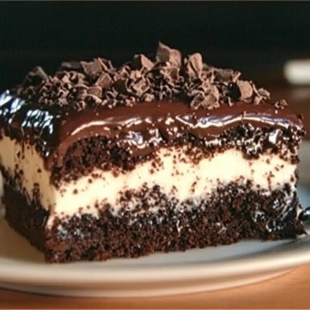 No-Bake Chocolate Eclair Cake