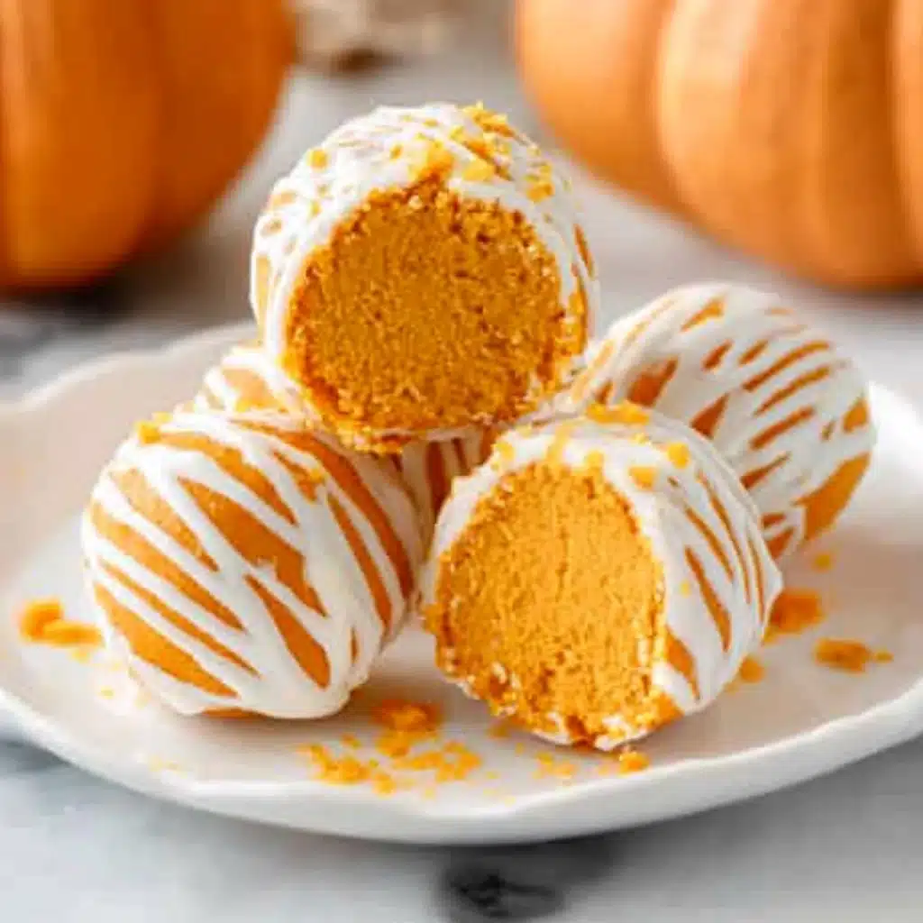 No Bake Pumpkin Pie Balls