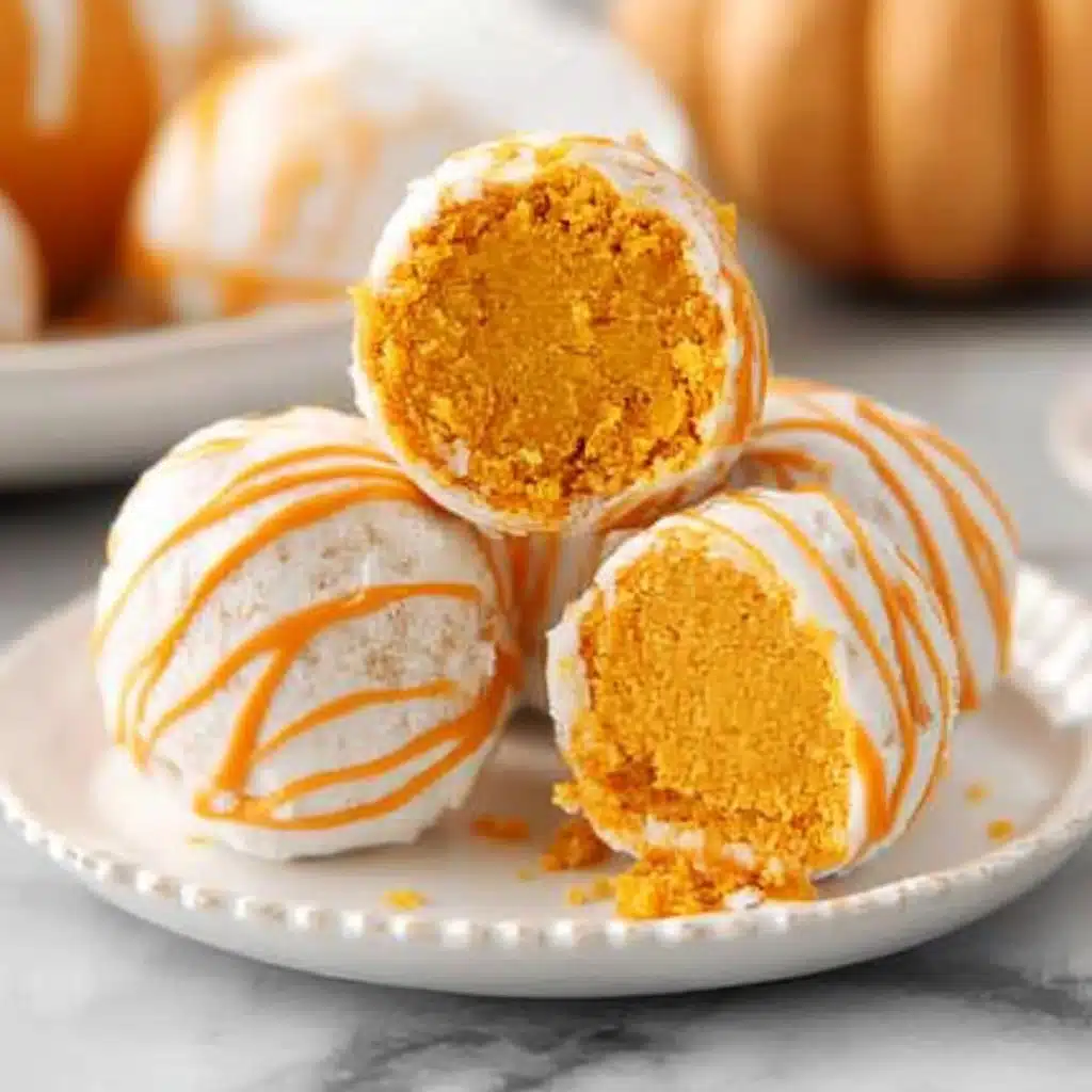 No Bake Pumpkin Pie Balls
