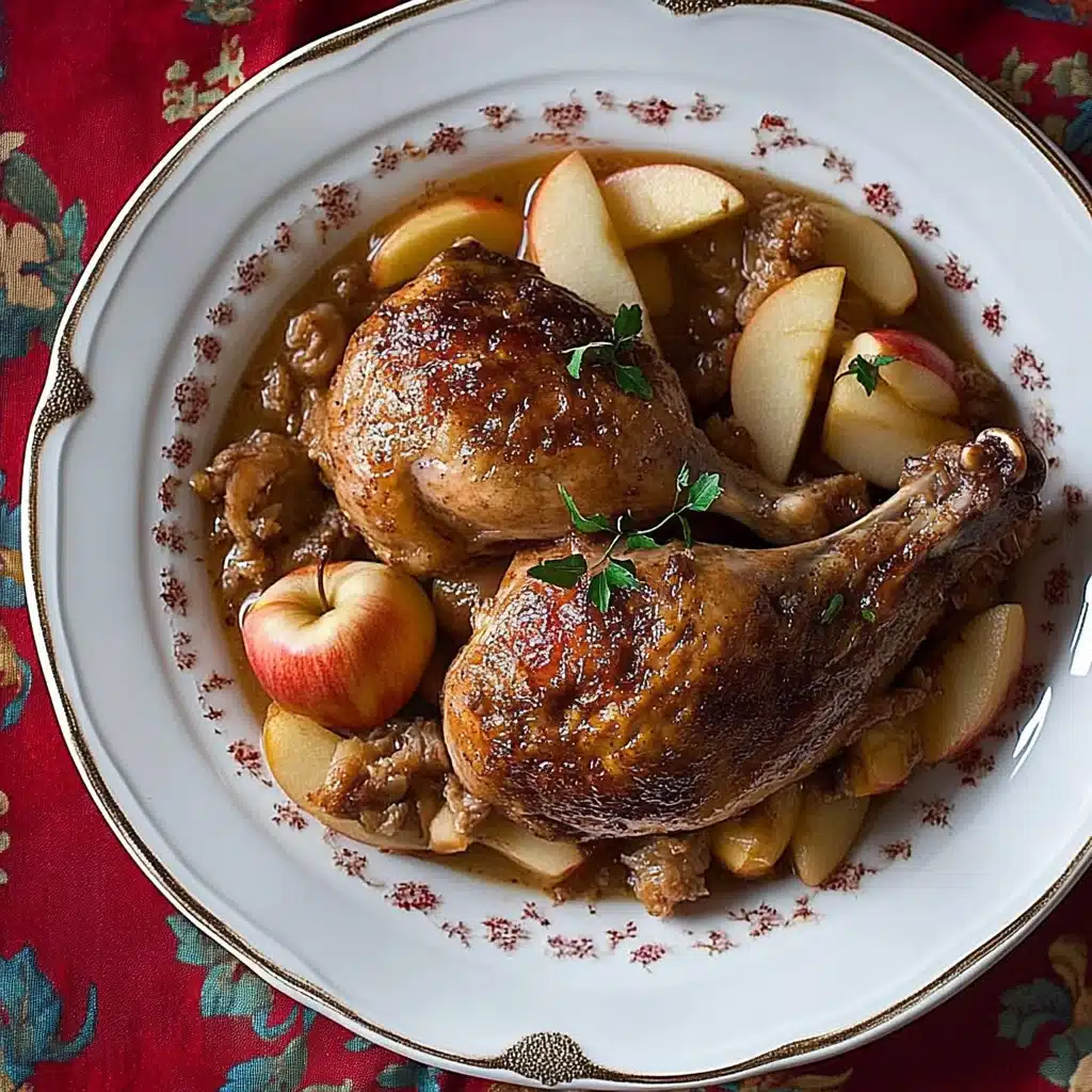 Pheasant with Apples