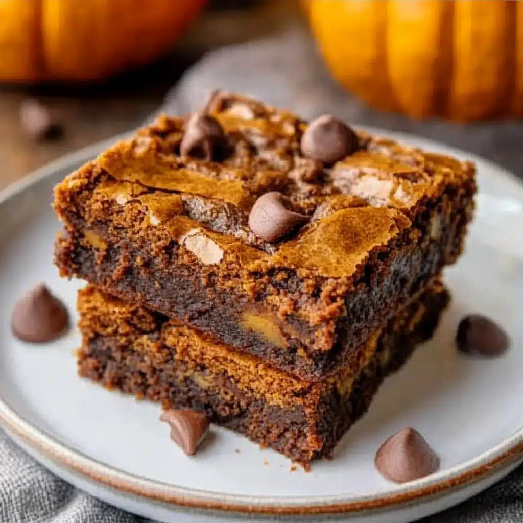 Pumpkin Brownies